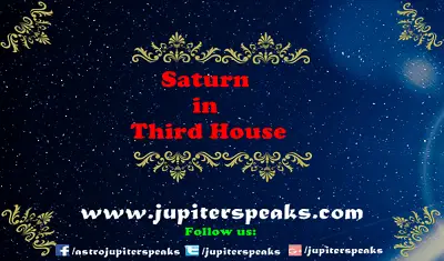 saturn in 3rd house