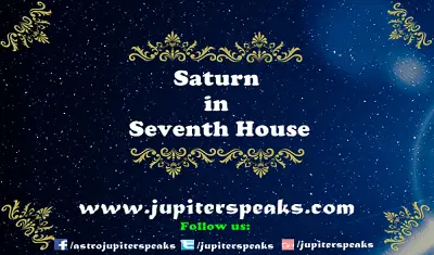Saturn in 7th House