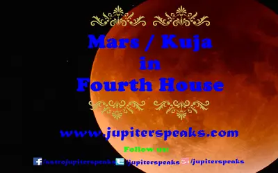 Mars in 4th house