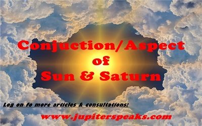 conjunction of Sun & Saturn