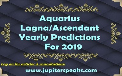Aquarius Ascendant Horoscope 2019