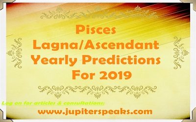 Pisces Ascendant Horoscope 2019