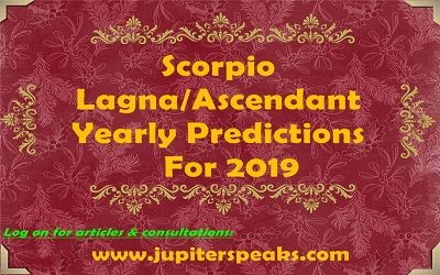 Scorpio ascendant horoscope 2019