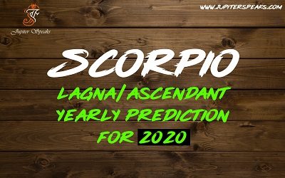 Scorpio Ascendant 2020
