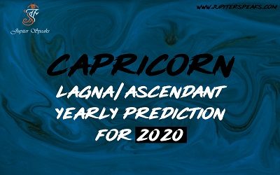 Capricorn Ascendant 2020