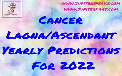 Cancer Ascendant 2022