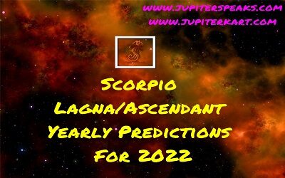 Scorpio Ascendant 2022